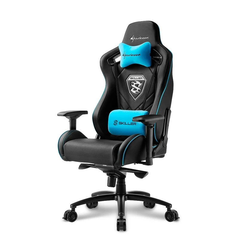 Игровое кресло Sharkoon Skiller SGS4 компьютерное до 150 кг кожа PU/PVC металл|Офисные стулья| |