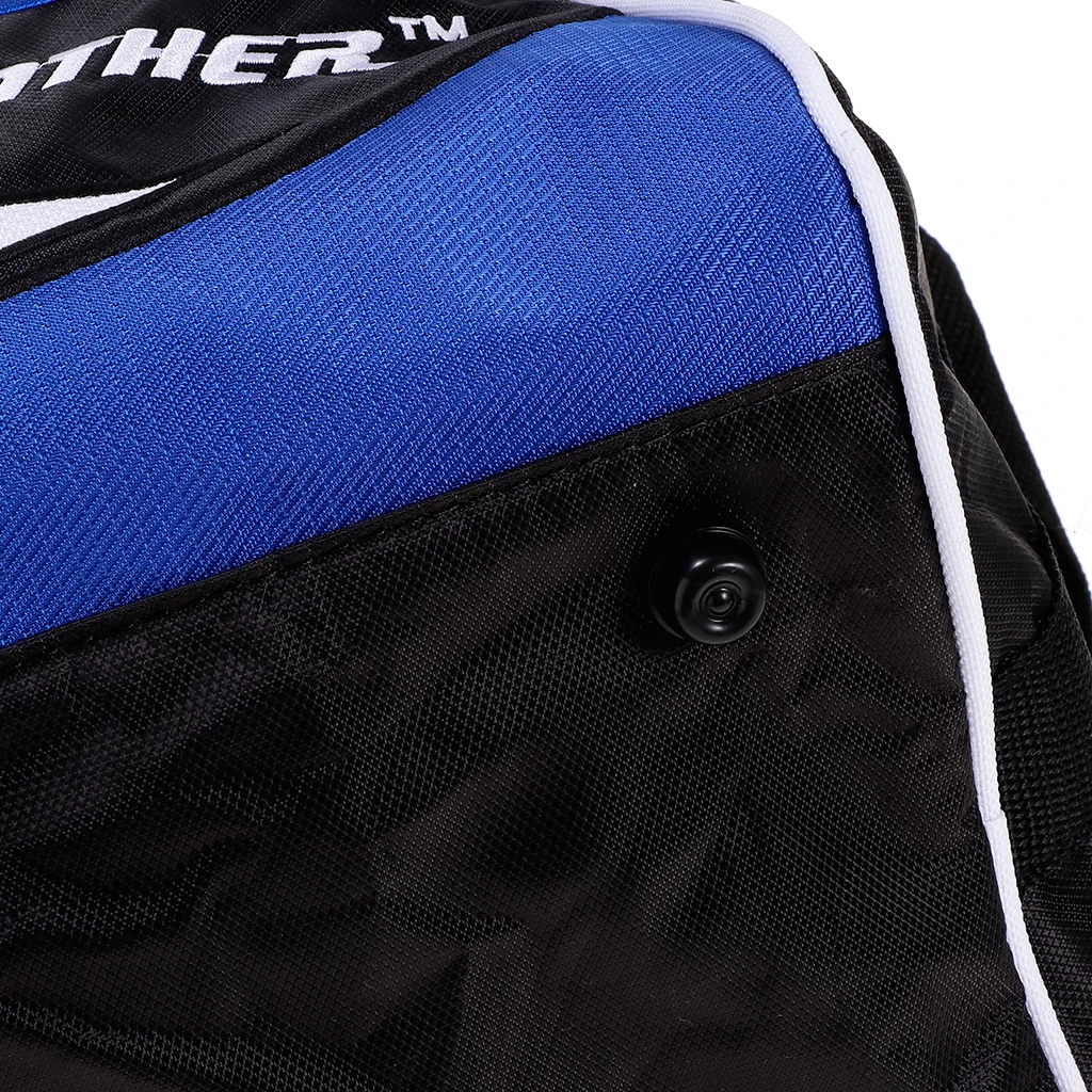 Portable Bowling Ball Storage Case Ball Carrier Bag Single Ball Tote Bag Pocket with Base with Two Side Pockets