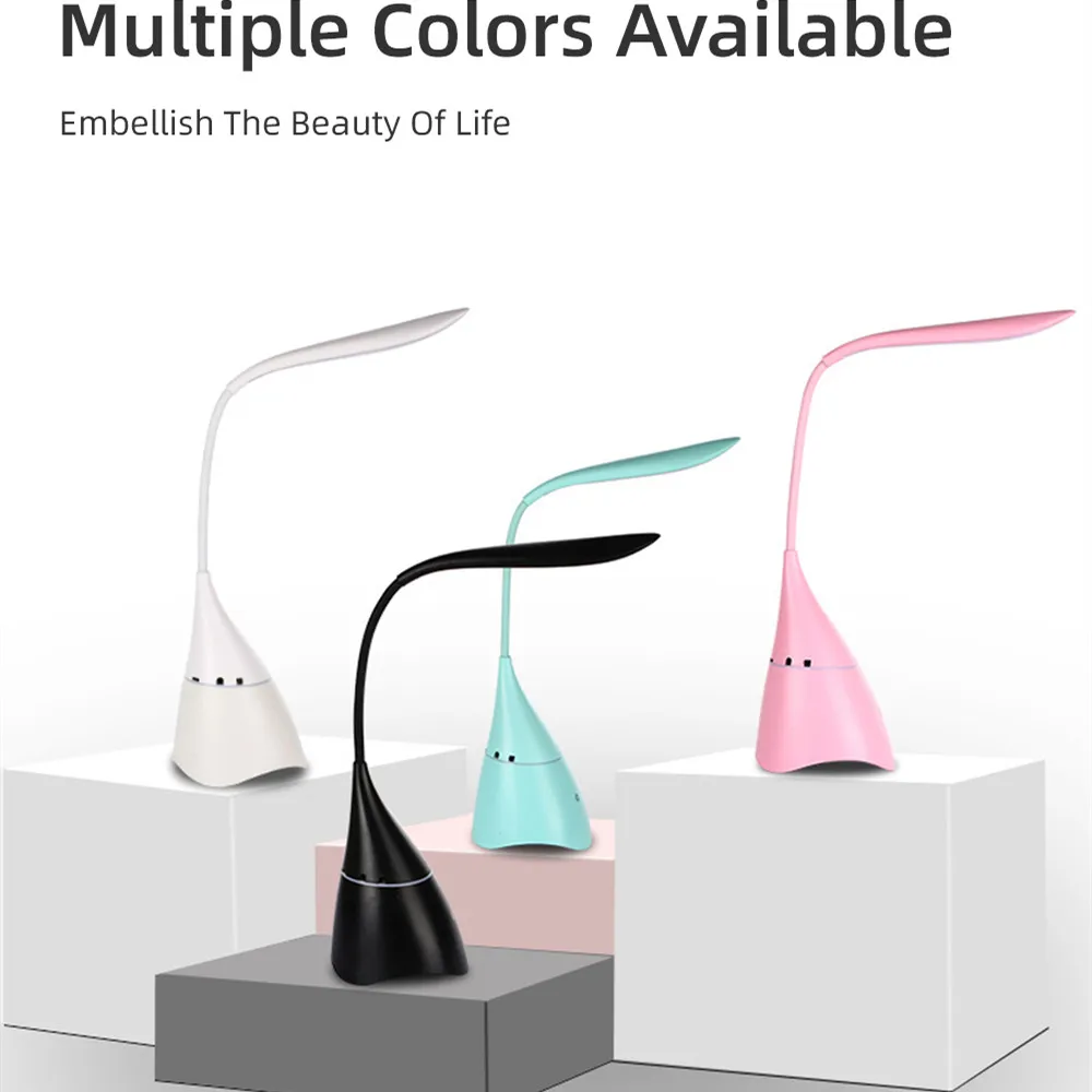 Беспроводной Bluetooth динамик Сенсорная настольная лампа умный креативный ночной