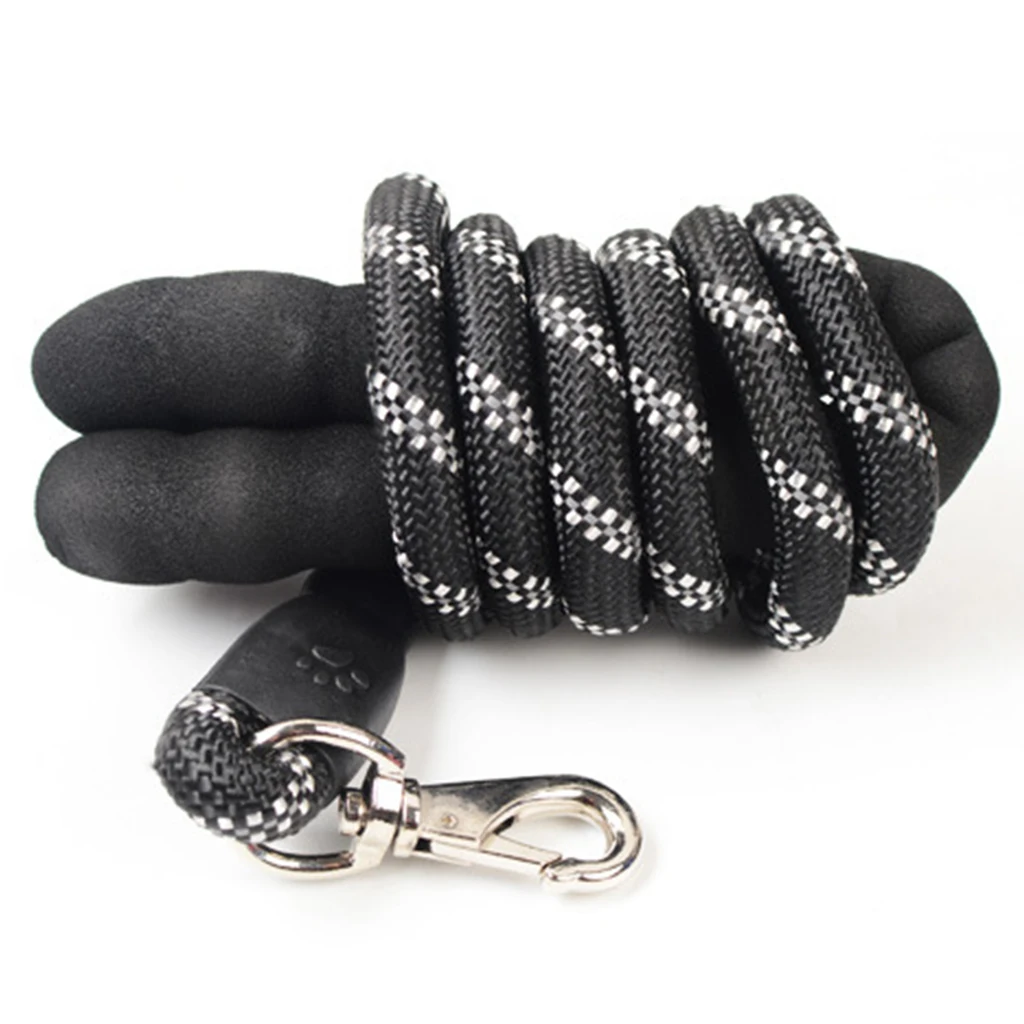 Reflective Dog Leash Nylon Rope Pet Running Tracking Leash Long Lead Dog collar Mountain Climbing Rope 5