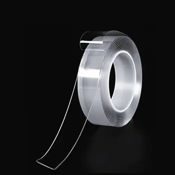 

Acrylic Transparent Waterproof Tape Without Traces Of Thousands Of Times Washed With Magic Stickers Nano-double-sided Adhesive
