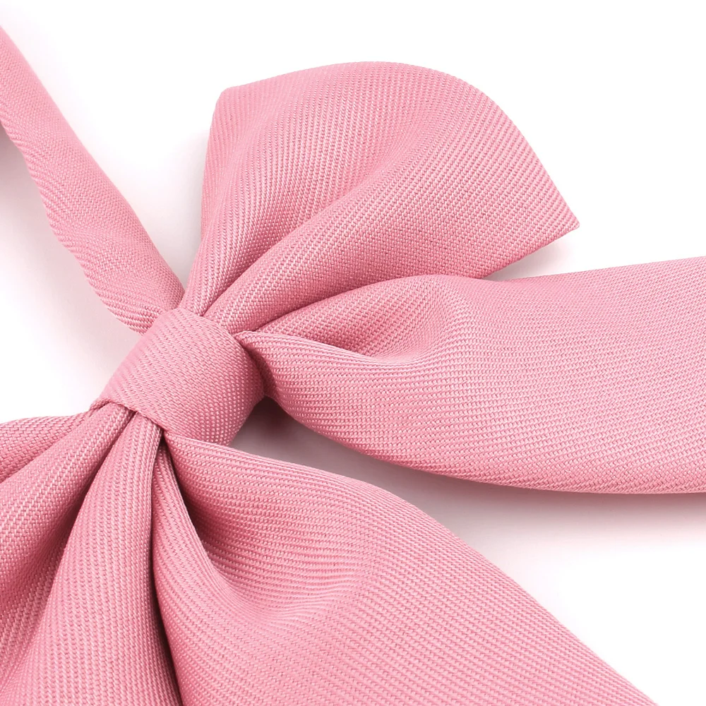 Bow Tie Ladies Large Bowtie Oversize Bow tie For Women Uniform Collar Butterfly Bow knot Adult Solid Ties Cravats Girls Red Bowties
