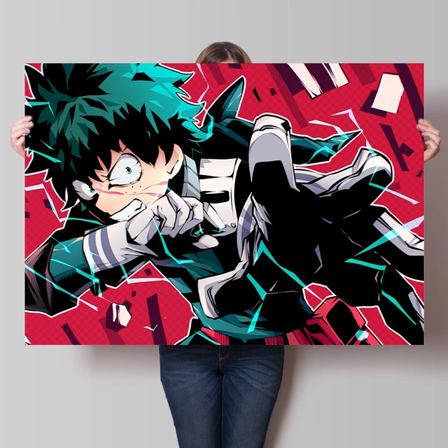 DIY5D Pintura Com Diamante Anime One Piece My Hero Academia Naruto