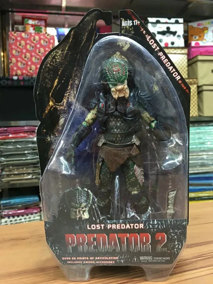 NECA 6th волна специальный Форма воинов железа потерял зубчатые расследования 7-дюймовый мобильный фигурка Гараж Комплект Модель
