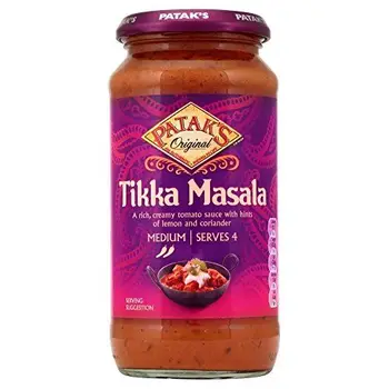 

Patak von Tikka Masala Sauce Medium (450g) - Packung mit 2