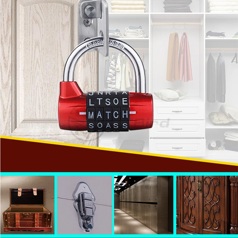 5 Letter Code Combination Suitcase password lock
