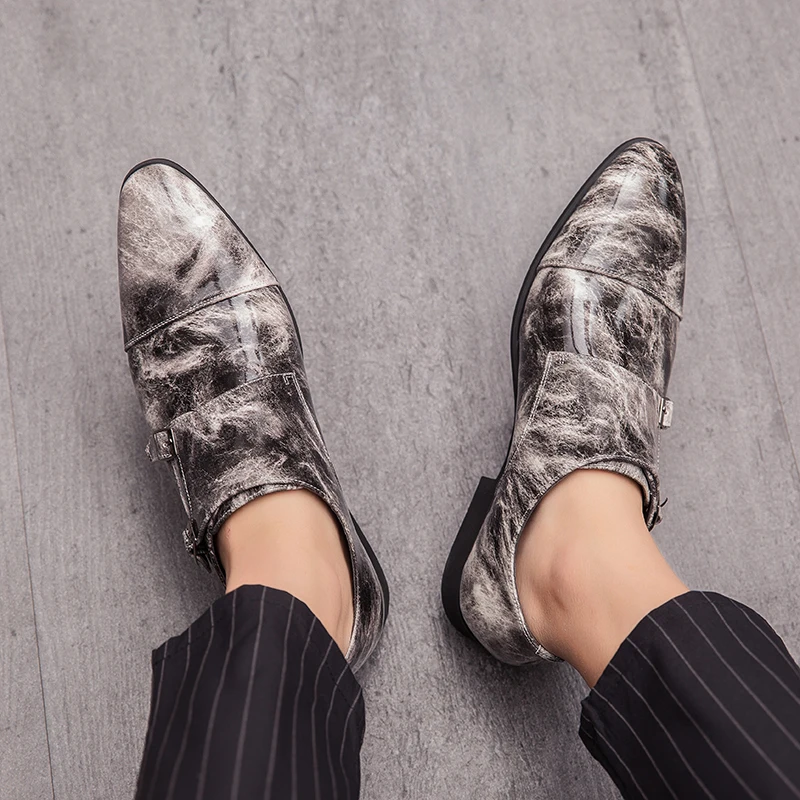 cool unique wedding shoes men designer dress ballroom dancing leather casual shoes evening pary moccains oxford shoes for men (29)