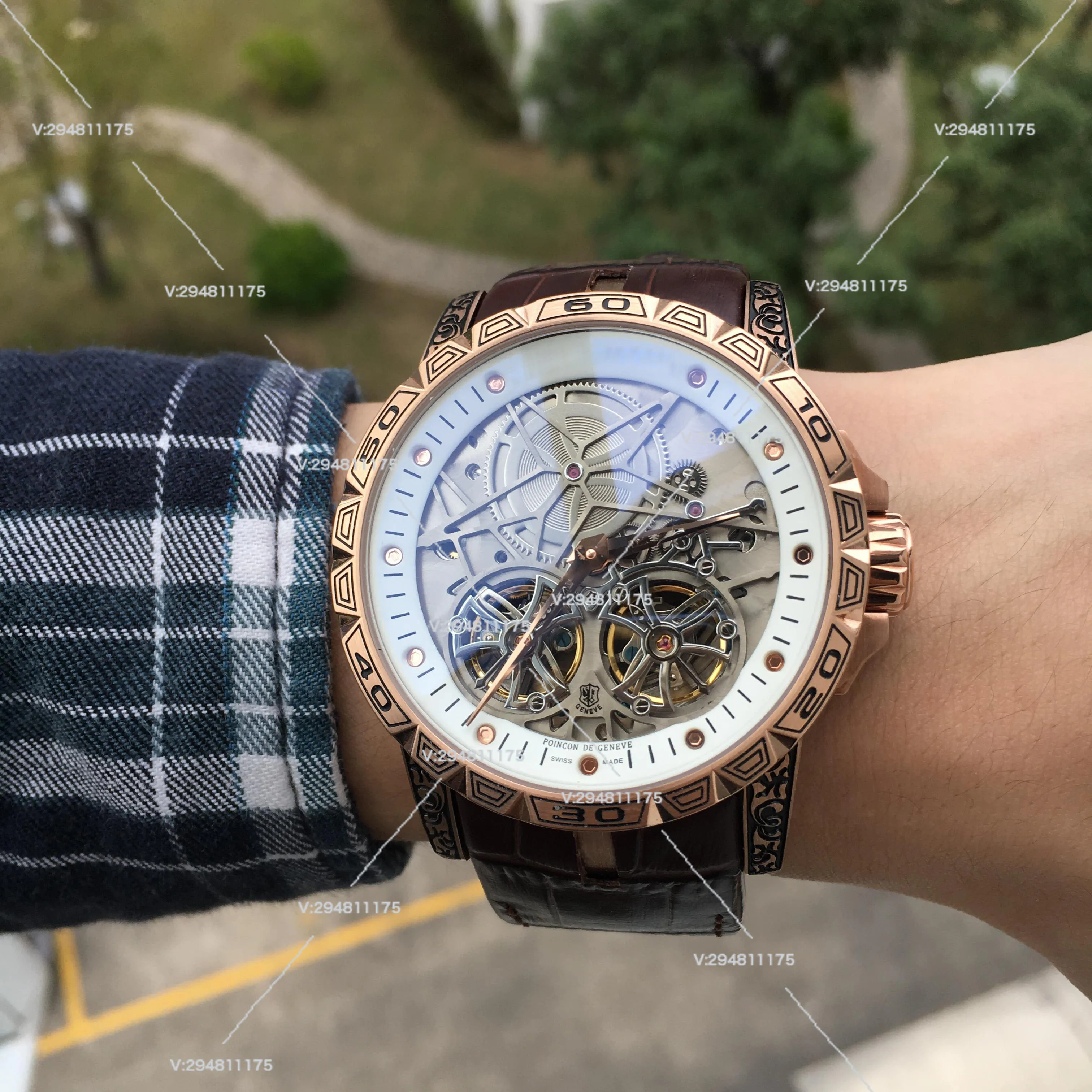 

WG0988 Mens Watches Top Brand Runway Luxury European Design Automatic Mechanical Watch