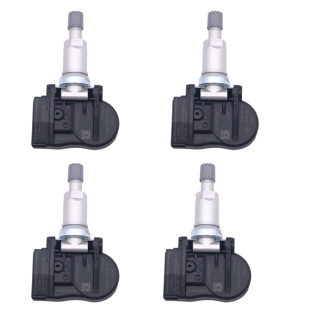 Автозапчасти BH52-1A159-CA TPMS датчик для JAGUAR LAND ROVER датчик давления воздуха в шинах - Цвет: (4PCS) BH52-1A159-CA