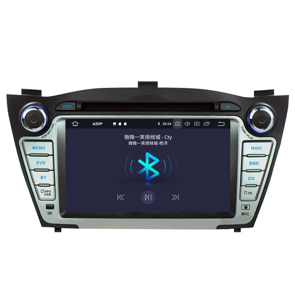 PX6 4+ 64 Android 9,0 автомобильный мультимедийный плеер gps 2 Din для hyundai/IX35/TUCSON 2009- Canbus Авто Радио DVD плеер BT головное устройство