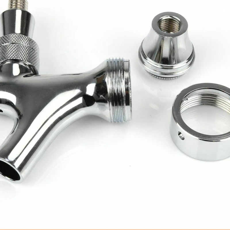 

Beer Brass Faucet Quick Disconnect Valve Beer Keg Tap Faucet JA55