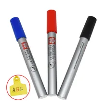 Ручка-ушанка для свиней, для крупного рогатого и овечьего быка, выделенная ручка-ушанка с номером, Перманентный маркер без деформации для масляной ручки