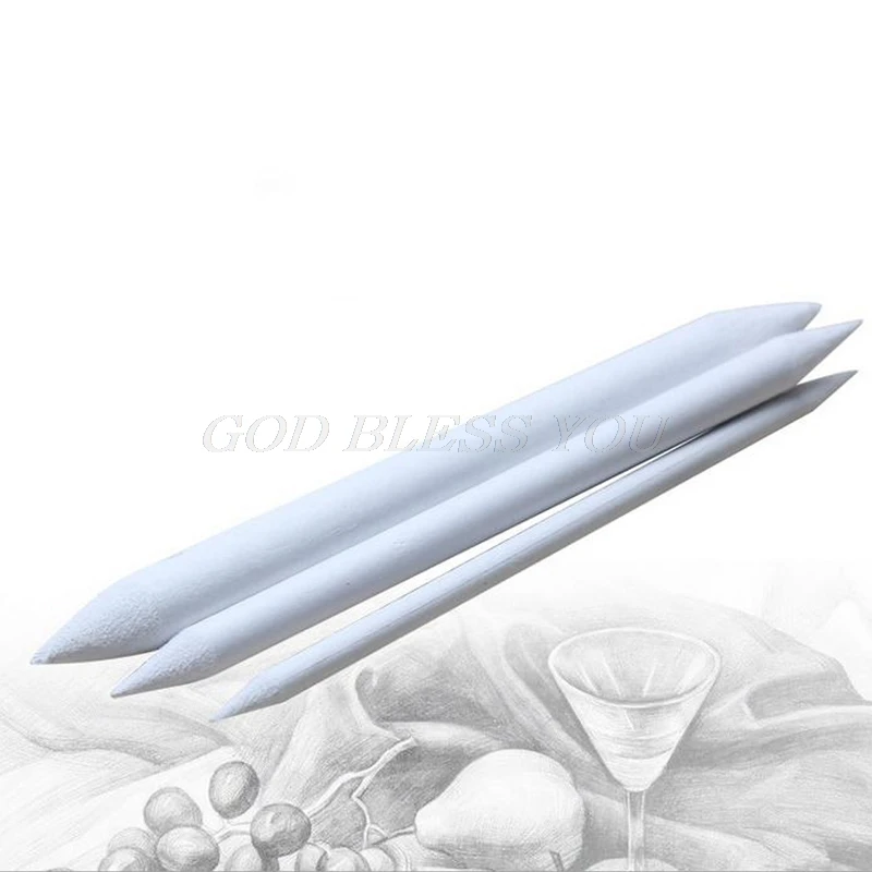 

3/6 Pcs Stump Sketch Durable Art Drawing Tool Pastel New Blending Smudge Tortillon