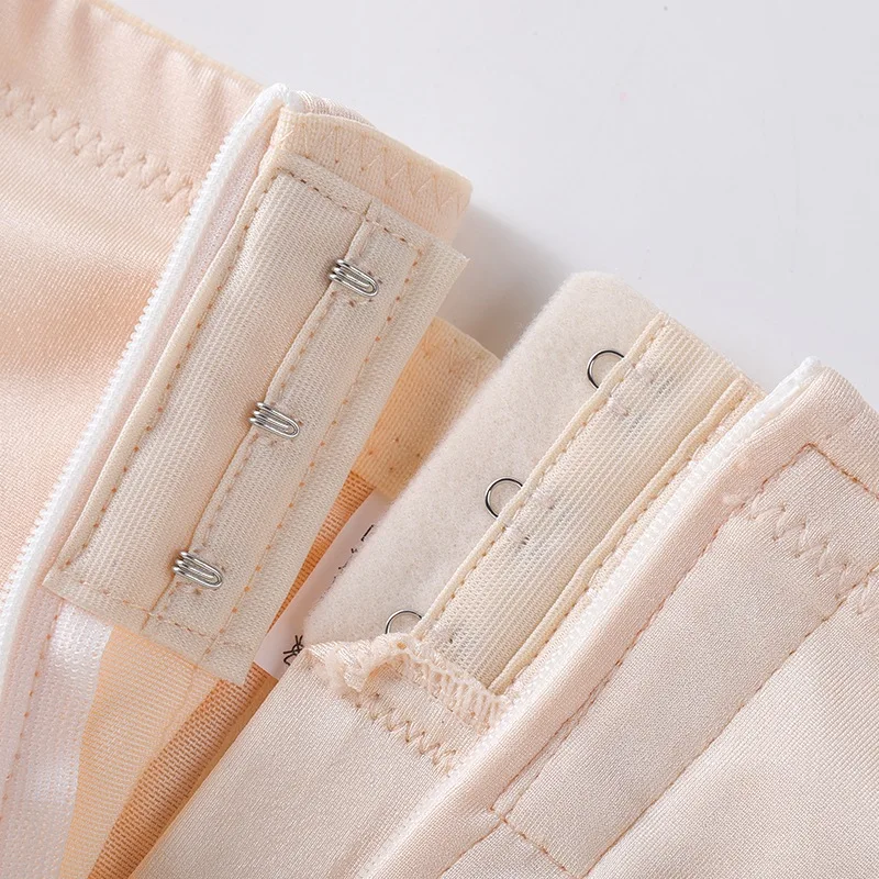 Thin Breathable Women's Shaperwear Mesh Zipper Buckle Anti-lighting Shaping Pants Shaping Pants Postpartum Panties