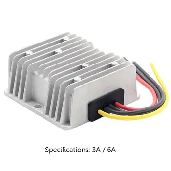 

DC Voltage Stabilizer 8-40V to 12V 3A 6A 36/72W Power Supply Converter Waterproof Dustproof Shockproof Boost Step Down Regulator