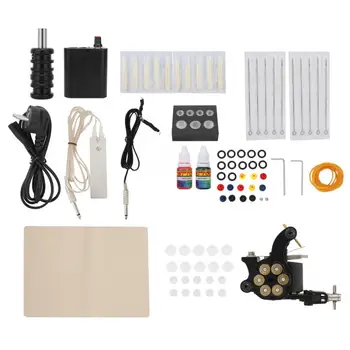 

Microblading Kit Tattoo Kit Tattoo Machine Gun Ink Handle Needles Makeup Tool Set 90-264V Rotary Tattoo Kit