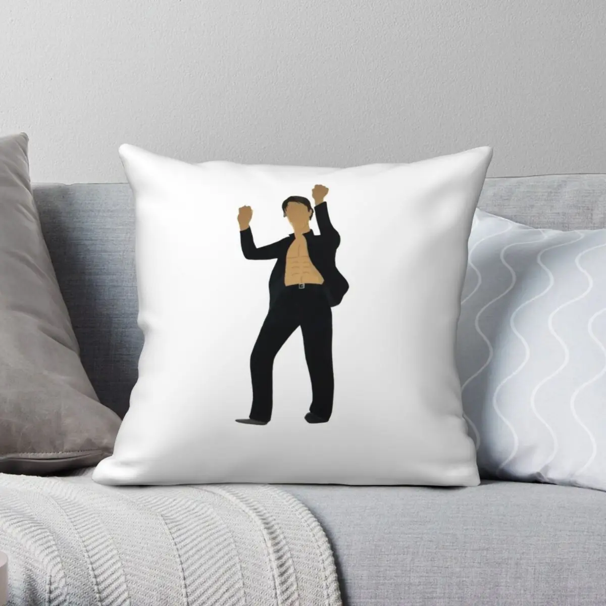 The Vampire Diaries Damom Dancing Square Federa Poliestere Lino Velluto Pattern Zip Decor Divano Seater Fodera Per Cuscino 18"