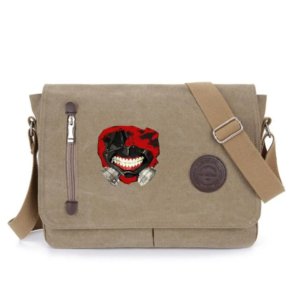 

Tokyo Ghoul shoulder bag student bookbag Messenger Bags for Teens Boys Crossbodybag Women Travel Shoulder Bags