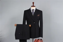 OIMG – costume deux pièces décontracté pour hommes, tenue de mariage pour jeunes 