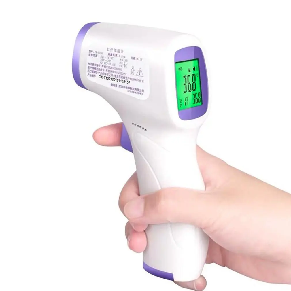 

Infrared temperature gun non contact gun infrared ir 0.1S fast sensor measure termometro temperature health home supply