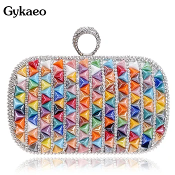 

Gykaeo 2020 Winter Luxury Bridal Evening Clutch Bag Ladies Celebrity Fashion Dinner Shoulder Bags for Women Messenger Bag Bolsos