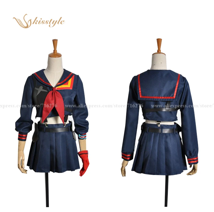 

Костюм для костюмированной вечеринки Kisstyle Kill la Kill Ryuko Matoi uniот, Униформа, одежда для костюмированной вечеринки