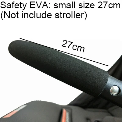 EVA 27cm Stokke Scoot/Аксессуары для детских колясок, подлокотник и Сиденье переднего бампера, удлиняющая подножка и сетка для защиты от комаров - Цвет: EVA 27cm