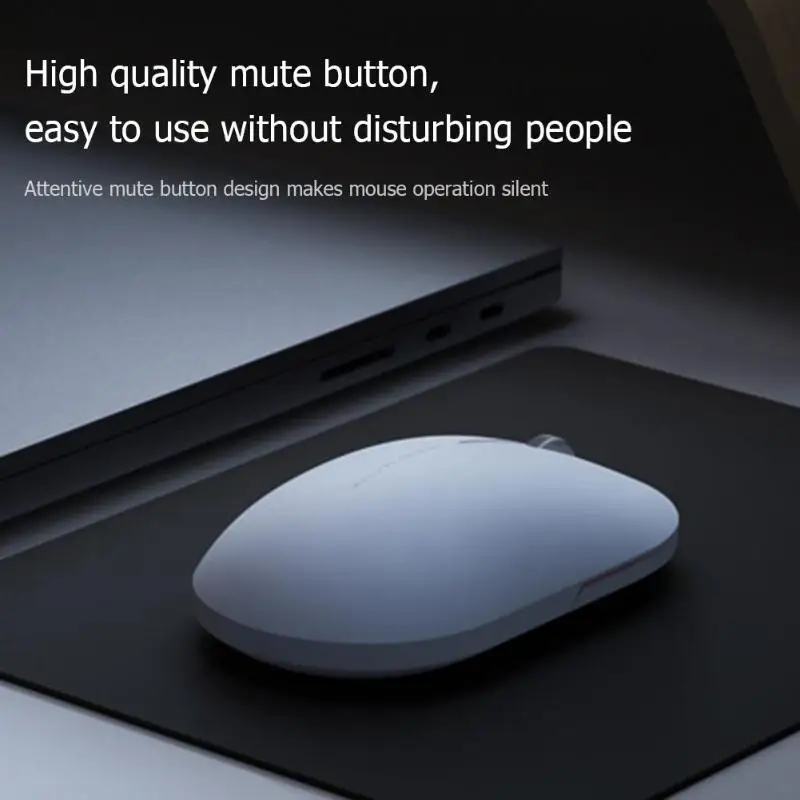 Xiaomi mi беспроводная мышь 2 1000 dpi 4 GHz Беспроводная USB приемник игровая Ergono c