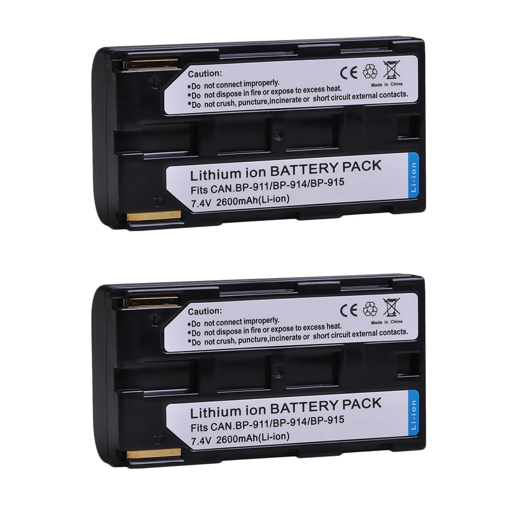Canon BP-911 BP-911K BP-914 BP-915 BP-924 BP-927 BP-941 Battery