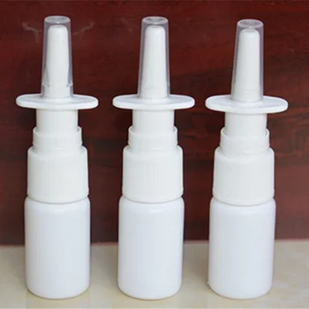 

1pcs Nasal Mouth Mist Spray Pump Spray Bottle Empty Plastic Bottles of Spray Reusable Packaging for Medicines 10ml