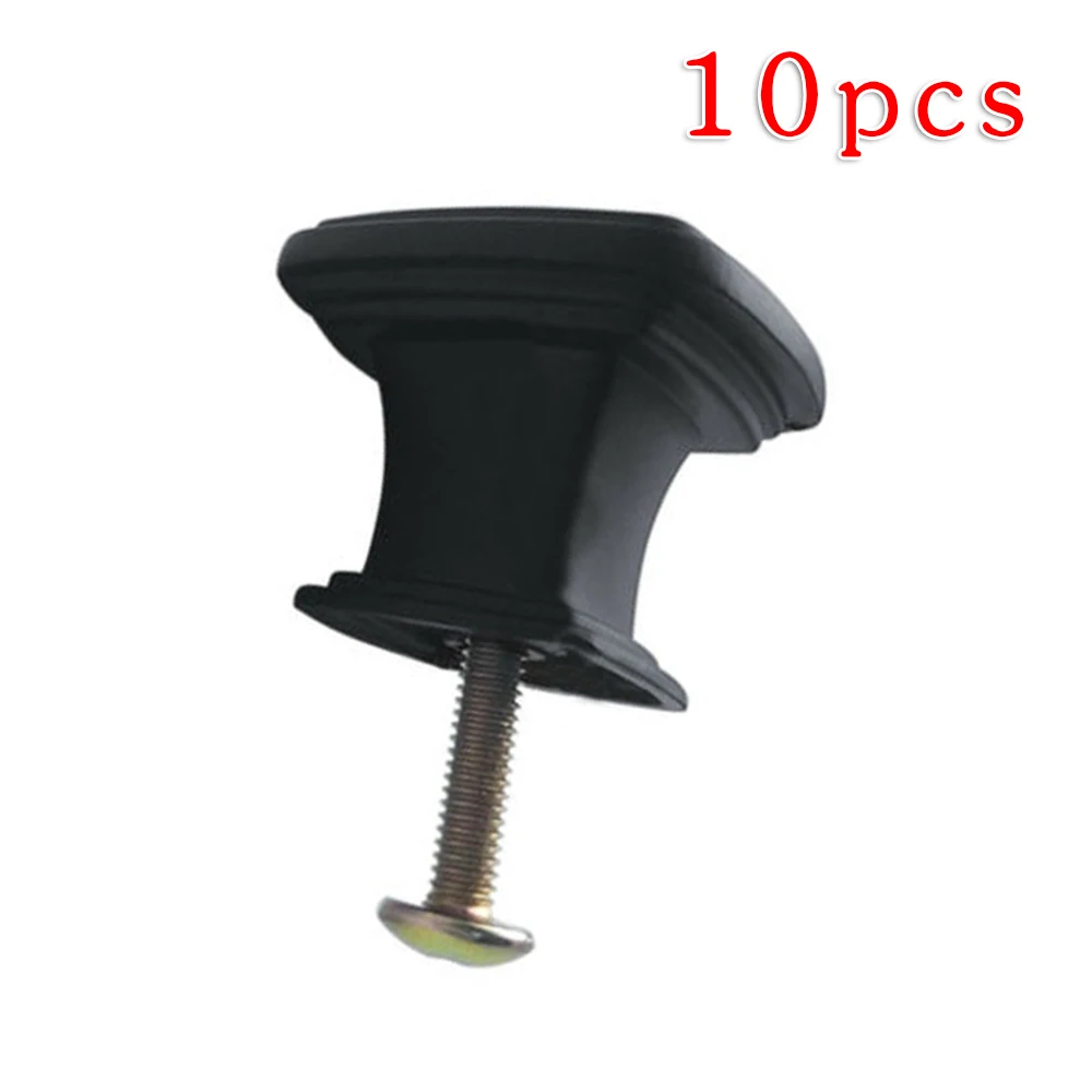 

10pcs Modern Metal Kitchen Cabinet Door Drawer Hardware Knob Pull Handles + 10pcs Screws Tool Kit