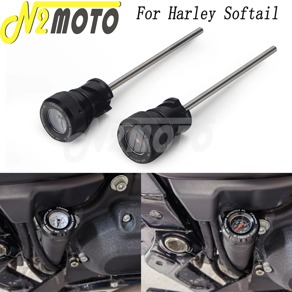 

Черный прозрачный Индикатор температуры масла для Harley Softail 18-2021 уличный Боб стандартный толстый Боб мальчик шикарный СПОРТ Glide Slim