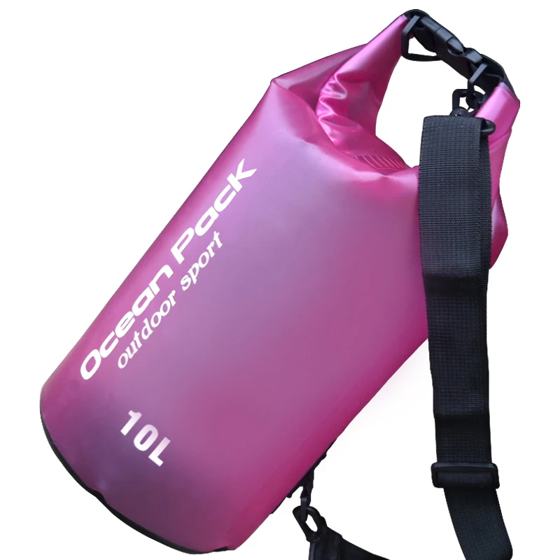 Outdoor Waterproof Dry Bag Pouch for Camping Boating Kayaking Swimming PVC 2L 5L 10L 15L 20L waterproof dry bag
