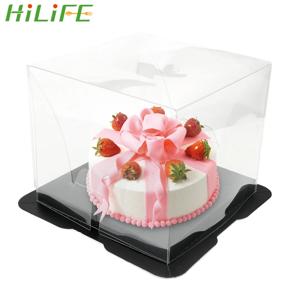 HILIFE wedddding вечерние коробки для кексов, упаковка для пищевых продуктов, Подарочная коробка с нижним кронштейном