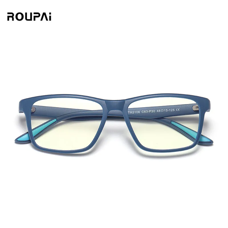 ROUPAI анти синий светильник радиационные очки для детей дети мальчик девочка очки для компьютерных игр blue ray очки oculos infantil