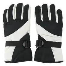 Men Ski Gloves Thermal Waterproof For Winter Outdoor Sports Snowboard(Grey