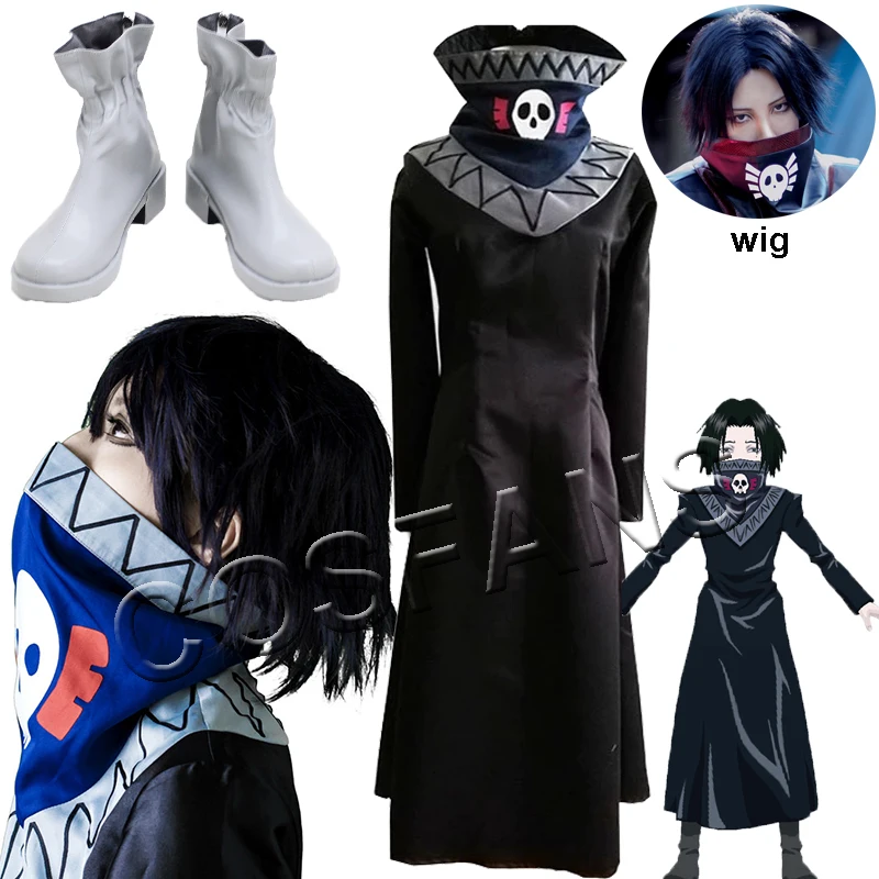 AnimeHunterXHunterFeitanCosplayCostumeblackcoatmenandwomen