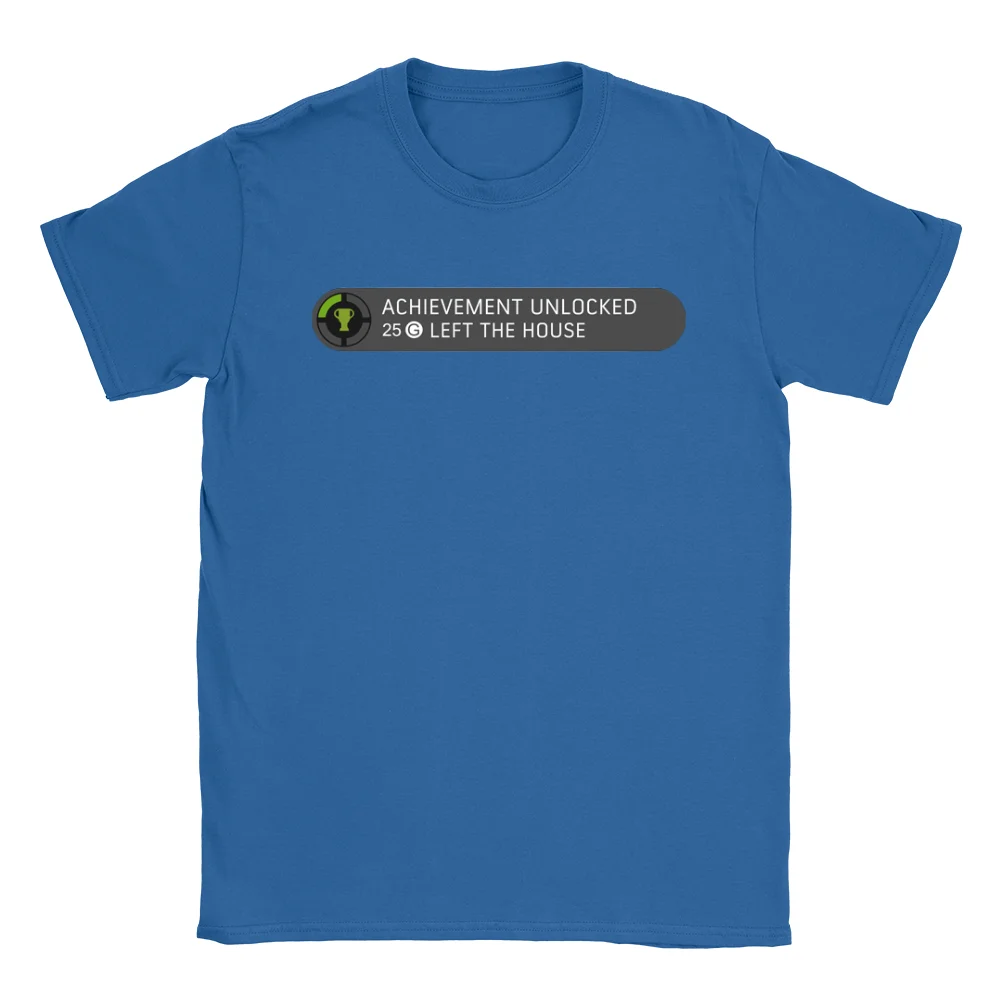 Achievement Unlocked Mens T-Shirt Funny Video Gamer Gaming Top Gift Xbox | Мужская одежда