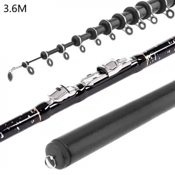 

3.6m Telescopic Rock Carp Fishing Rod 11 Section Ultra Short Carbon Fiber Surf Spinning Pole
