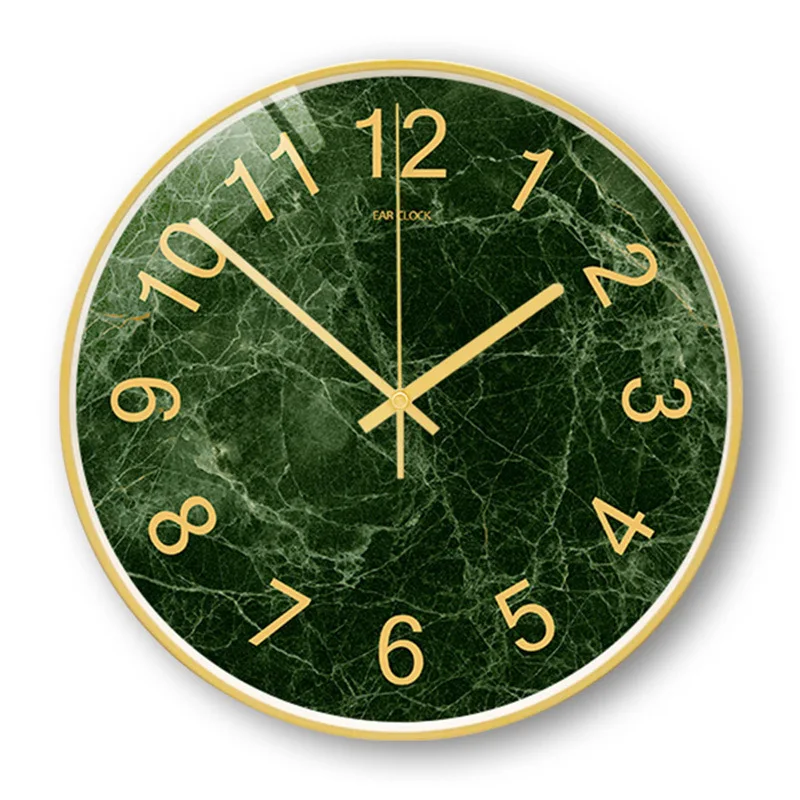

Luxury Wall Clock Metal Nordic Modern Silent Clocks Wall Home Decor Creative Gold Home Watch Wall Relogio De Parede Gift FZ755