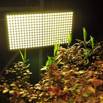 

New Arrival 60W Full Spectrum 338 LEDs Grow Light 3000K Plants Flowers Vegetables Growing Lamp Panel Light US/UK/JP/EU Plug