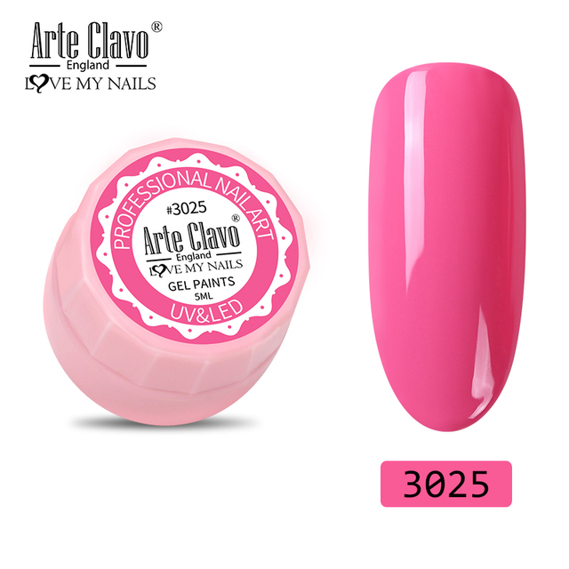 Clavo 5ML Painting Gel Nail Polish 72 Colors Gel Varnish Set For Manicure Top Base Coat Hybird Design of Nail Art Lacquer