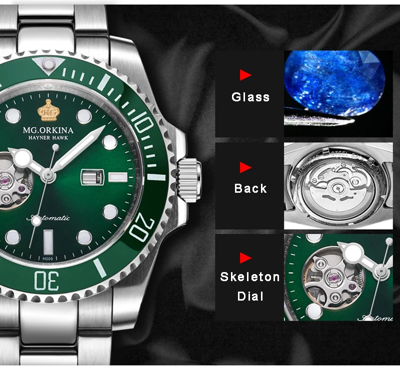 automatic watch men 8