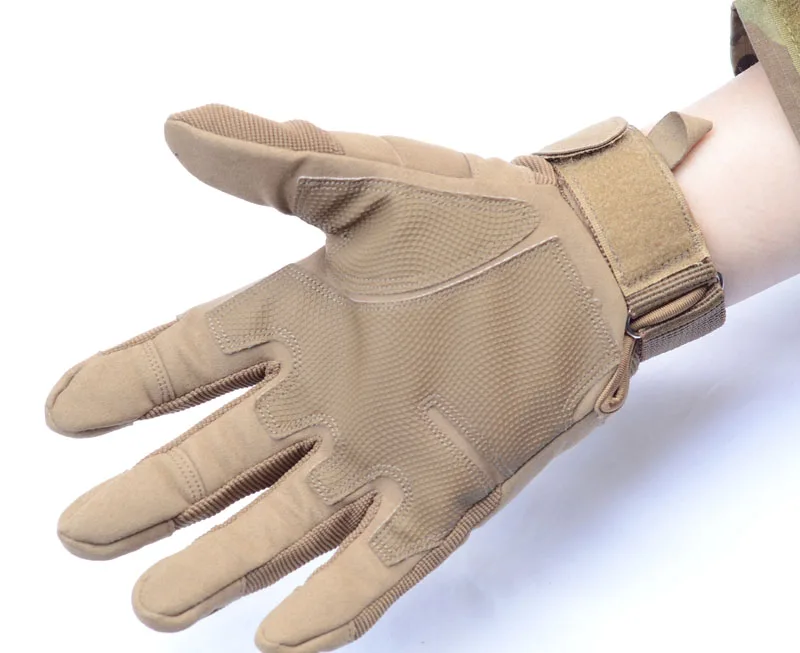 Мужские тактические перчатки с полными пальцами, уличные перчатки для пешего туризма, американские армейские уплотнения, страйкбол, пейнтбол, ударные перчатки Swat