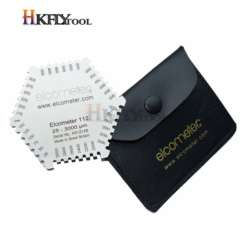 WET FILM COMB aluminum wet diaphragm comb wet film thickness gauge 25-3000um Stainless Steel thickness gauge paint thickness gauge