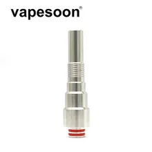 Длинный вкус металлический 510 капельный наконечник Vape мундштук для электронной сигареты 510 распылитель бак испаритель подходит Manta MTL 2,0 RTA tec