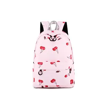 

WoMan Canvas Backpack Large Capacity Laptop Daypack College Travel Bookbag Teenagers Girls Schoolbag
