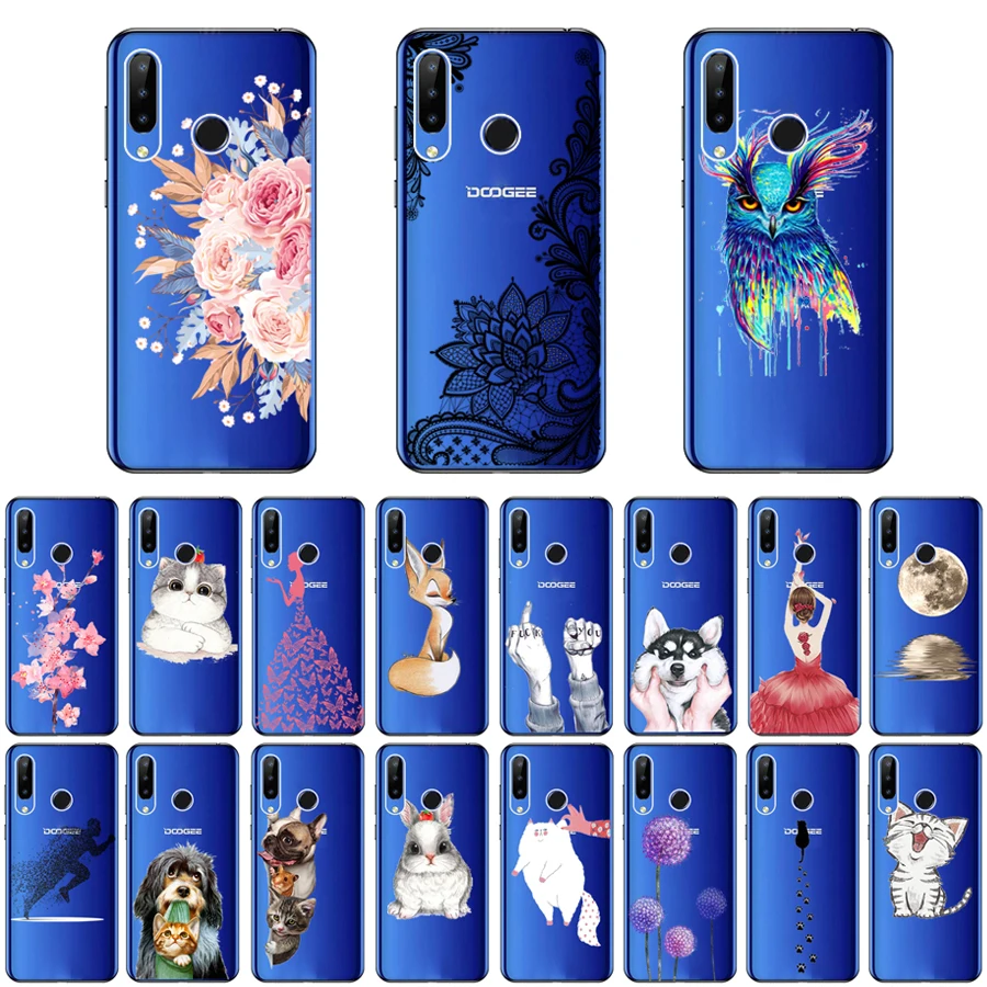 Прозрачный силиконовый Чехол Для Doogee N20 6 3 дюймов чехол для телефона N 20 задняя