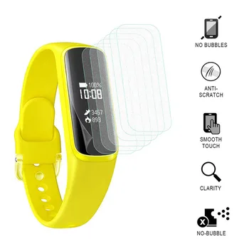 

5pc for Samsung Galaxy Fit-e R-375 Protection Film Screen Protector Grinding Tempered Film Guard Anti Explosion for Galaxy Watch