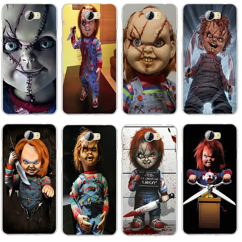 Мягкий чехол для телефона из ТПУ с изображением фильма ужасов кукла Чаки huawei Y3 II Y5
